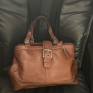 Coach Handbag F12602 Brown